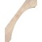 Ekena Millwork 3 1/2"W x 20"D x 26"H Legacy Smooth Knee Brace, Douglas Fir BRC04X20X26LEC00SDF - alternate 3
